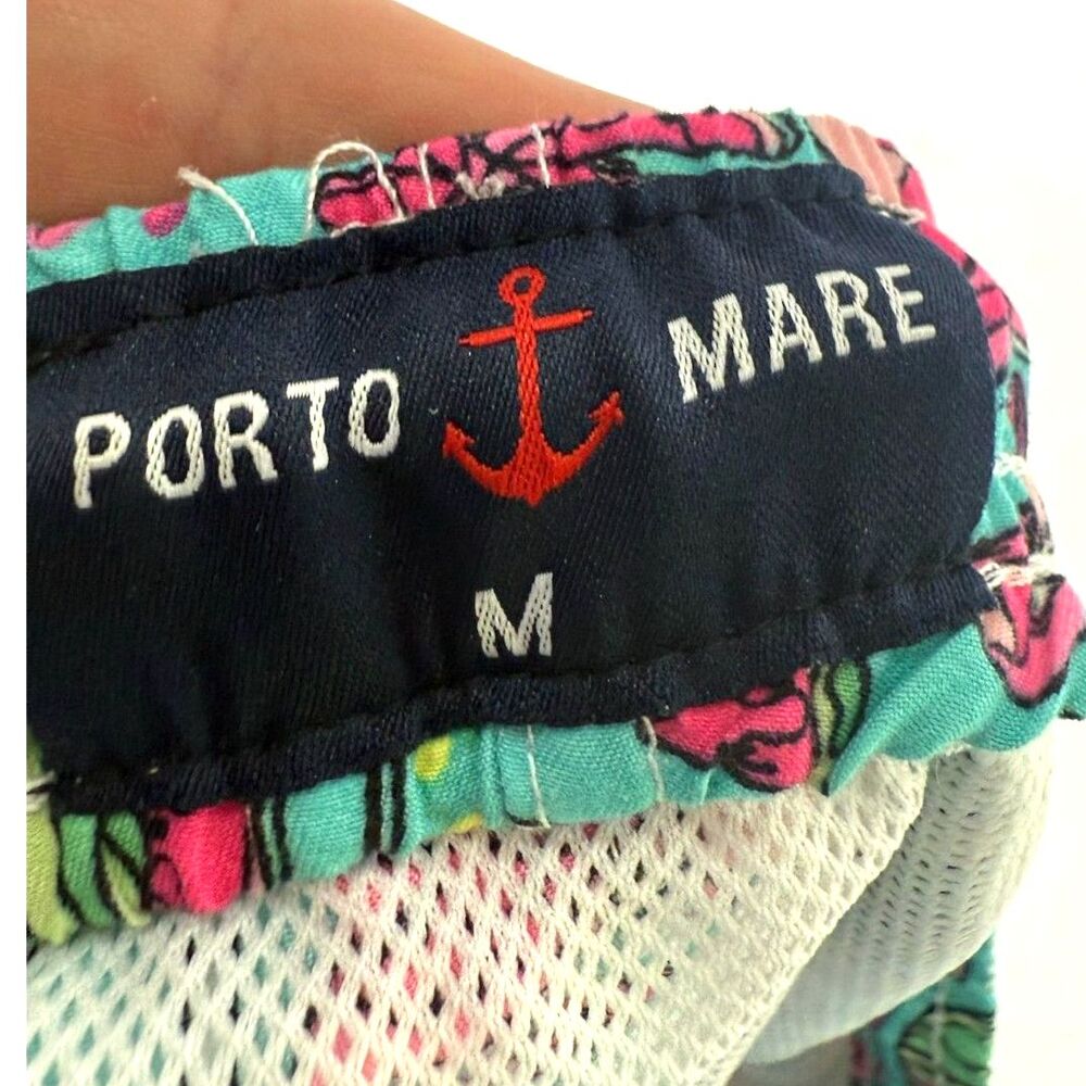 Porto Mare neon flamingo swim trunks - Picture 4 of 8